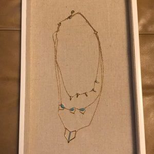 Stella & Dot layered necklace